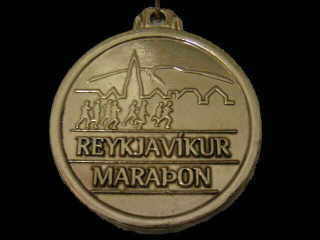 Finisher Medaille Reykjavík Marathon 2004