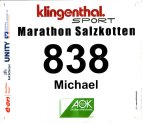 Startnummer 1. Salzkotten Marathon 2008