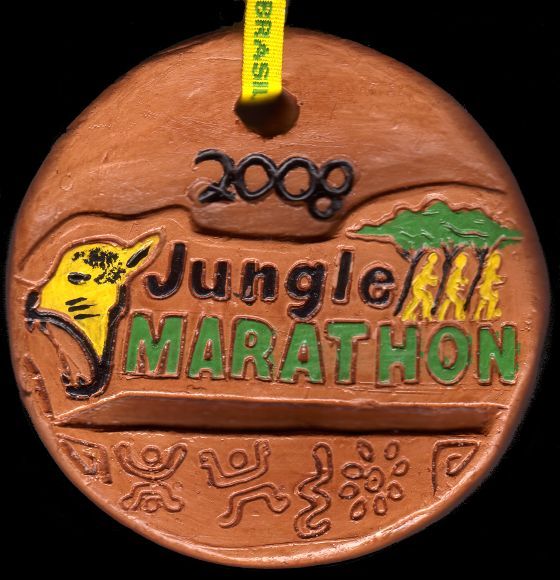 Finisher Medaille Jungle Marathon 2008