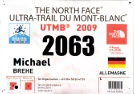 Startnummer 7. UTMB Chamonix 2009