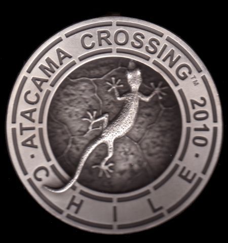 Finisher Medaille 6. Atacama Crossing Chile 2010