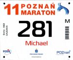 Startnummer 11. Posen Marathon 2010