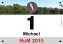 Startnummer 2. Rubbenbruchsee Marathon (RuM) 2015