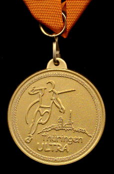 Finisher Medaille 11. thüringenUltra 2017