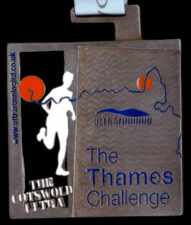 Finisher Medaille Cotswold Ultra 2017