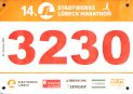 Startnummer 14. Lübeck Marathon 2021