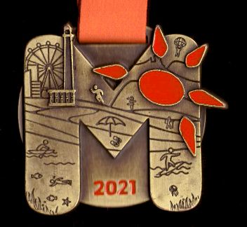 1. Gran Canaria Maspalomas Marathon 2021 - Finisher Medaille