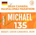 Startnummer 1. Gran Canaria Maspalomas Marathon 2021