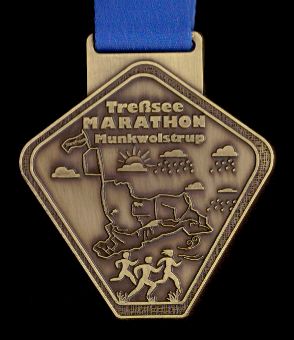 8. Treßsee Marathon Munwolstrup 2023 - Finisher Medaille