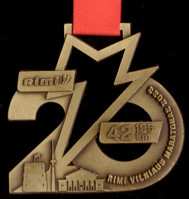 20. Vilnius Marathon 2023 - Finisher Medaille