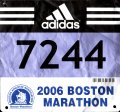 Startnummer 110. Boston Marathon 2006