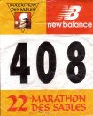 Startnummer 22. Marathon des Sables 2007