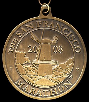 Finisher Medaille San Francisco Marathon
