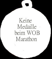 Keine Finisher Medaille beim 5. Wolfsburg Marathon