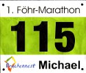 Startnummer 1. Föhr Marathon