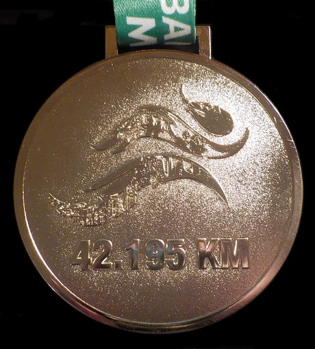 Beirut Marathon 2016 - Finisher Medaille