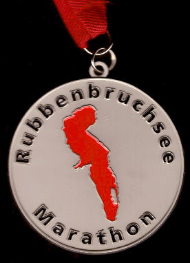 3. Rubbenbruchsee Marathon (RuM) - Finisher Medaille