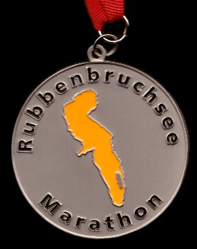 4. Rubbenbruchsee Marathon (RuM) - Finisher Medaille
