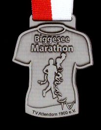 9. Attendorn Marathon - Finisher Medaille