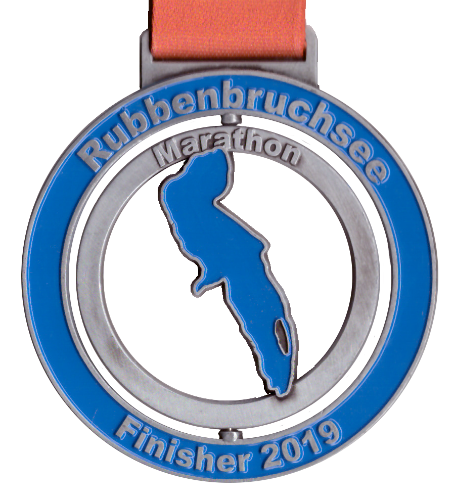 6. Rubbenbruchsee Marathon (RuM) - Finisher Medaille