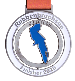 7. Rubbenbruchsee Marathon (RuM) - Finisher Medaille