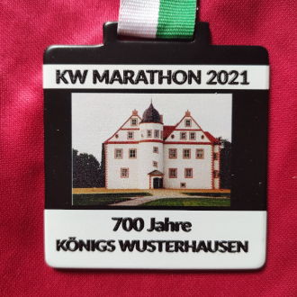 1. Königs Wusterhausen Marathon 2021 - Finisher Medaille