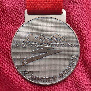 28. Jungfrau-Marathon 2021 - Finisher Medaille