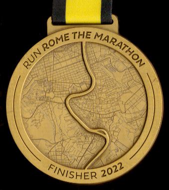 Rom Marathon 2022 - Finisher Medaille