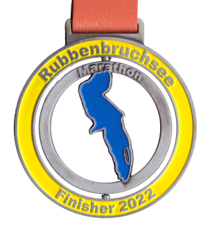 9. Rubbenbruchsee Marathon (RuM) - Finisher Medaille