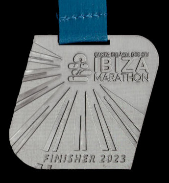 Ibiza Marathon 2023 - Finisher Medaille