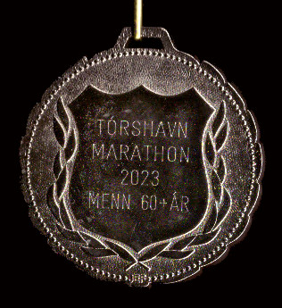 Tórshavn Marathon 2023 - AK Medaille