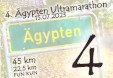 Startnummer 4. Ägypten Ultramarathon 2023