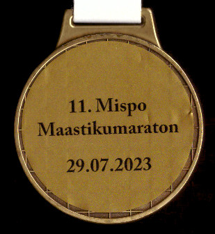 11. Mispo Trail Marathon 2023 - Finisher Medaille