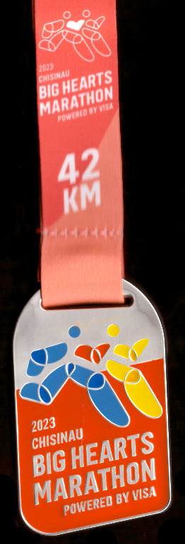 8. Chisinau Marathon 2023 - Finisher Medaille