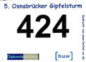 Startnummer Osnabrücker Gipfelsturm Startnummer 12