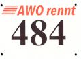 Startnummer AWO rennt 2019 Startnummer AWO rennt 2019